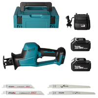 Scie alternative sans fil pratique avec batterie au lithium rechargeable Outil de coupe électrique sans balais pour le bois, le métal et le plastique