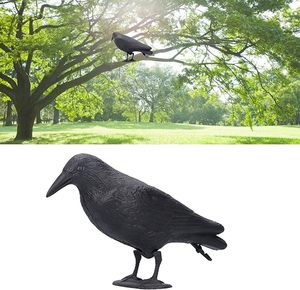 Offre Spéciale leurre de chasse en plein air haute simulation debout leurres de corbeau noir en plastique - Product Image 2