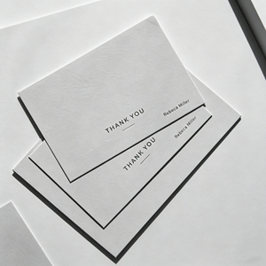 Tarjetas <span class=keywords><strong>de</strong></span> Agradecimiento Personalizadas con Mensaje a Medida, Encuadernación Perfecta, Papel Recubierto y Opciones <span class=keywords><strong>de</strong></span> Papel Elegante - Pedido al por Mayor - Product Image 2