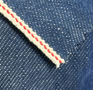 Tela vaquera negra japonesa selvedge de 14 oz, de alto gramaje, vintage, teñida con hilo, 100% algodón, para jeans, venta al por mayor, para hombres y niños, primavera - Product Image 1