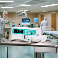 Pompe à perfusion électronique portable pour chiens Seringue de petite taille facile à utiliser pour les soins des animaux de compagnie