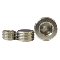 Connecteur de filetage externe à tête hexagonale en laiton BSPP NPT, 1/4x3/8, prise de Tube d'aération, connecteur de filetage de tuyau pour Tube