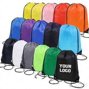Promotion <b>Waterproof</b> 210d Polyester Football Ball Sports Draw String Backpack Basketball <b>Drawstring</b> <b>Bag</b> Backpacks Custom Gifts - Product Image 1