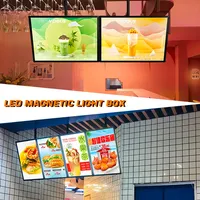 LC SIGN affichage d'affiche led A3boîte à lumière publicitaire boîte à lumière rétroéclairée