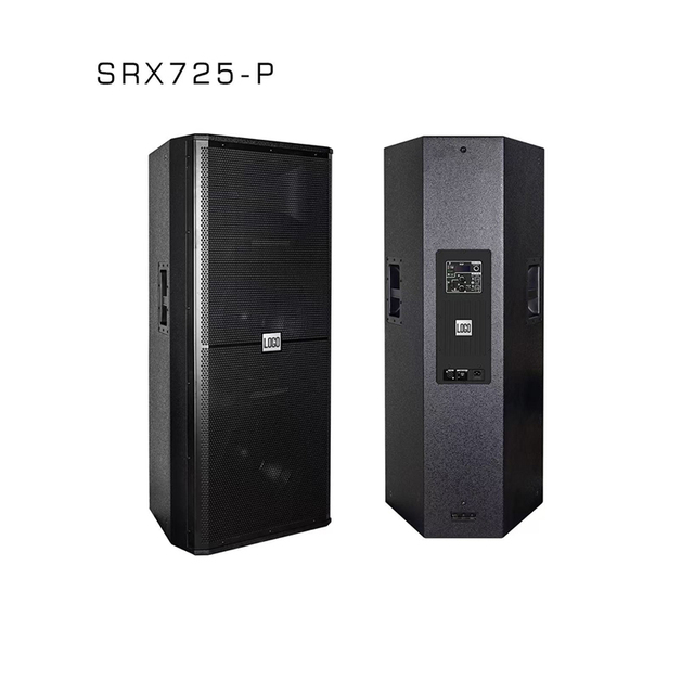 Professional Dual 15inch Active SRX725 Speaker Theater Outdoor Party Amplifier 1300W Karaoke DJ Active 15inch Speaker