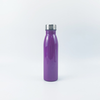 500ML/750ML/1200ML Tumbler Olahraga Mulut Lebar Ramah Lingkungan Berbahan Baja Anti Karat dengan Insulasi Vakum untuk Tutup, Tahan Panas 12-24 Jam