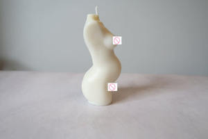 Magnifique bougie parfumée en cire de soja, pour femmes enceintes, en forme de corps, idée <span class=keywords><strong>cadeau</strong></span>, 1 pièce - Product Image 4