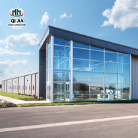 Structure en acier CE ASTM, entrepôt métallique préfabriqué pour la construction d'entrepôts d'usine