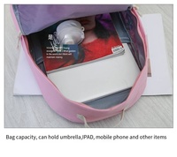 Nouveau sac à dos de mode fabricant d'ensemble sac d'école de grande capacité de loisirs vente en gros de sac à dos d'étudiants pour filles