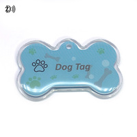 Manufaktur Hunde RFID Pet ID Tag Cat Tracking Tier ID ISO14443A NFC NTAG215 RFID Pet Tag