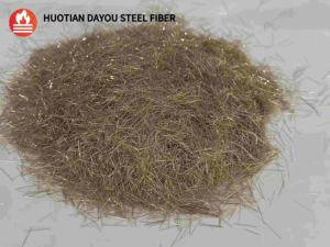 Fibres d'acier plaquées cuivre pour améliorer la résistance au glissement des rampes de <span class=keywords><strong>garage</strong></span> souterraines en béton - Product Image 5