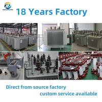 Transformador de Potencia Trifásico Hongda Electric de 630 kVA, Tipo Auto, Lleno de Aceite, Núcleo Toroidal de Aluminio, 6 kV/10 kV/35 kV 220 V