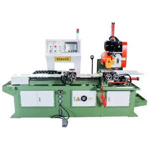 Máquina cortadora de tubos de metal con carga automática, sierra circular HSS, cortadora de tubos múltiples para fabricación de camas médicas