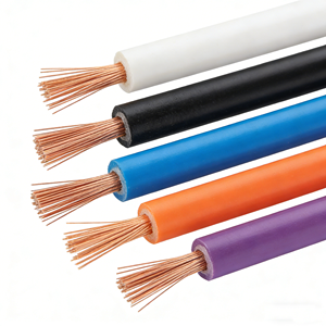 Fil isolé <span class=keywords><strong>HANKER</strong></span> Cabo Auto FLRY-B T2 4.0/6.0/10.0/16.0mm2, cuivre pur toronné, 300V, vente en usine/fabrication - Product Image 3