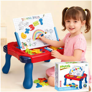 2-in-1 Educatief Tekenen & Schrijven Pad Pen Kinder Speelgoed Dlugopis 3D Doodler Handschrift Speelgoed Zintuiglijke Tekentafel - Product Image 1