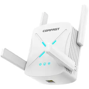 1800Mbps Wifi范围扩展器增强器无线路由器AP中继器美国欧盟插头WiFi 6 wifi中继器Comfast无线扩展器
