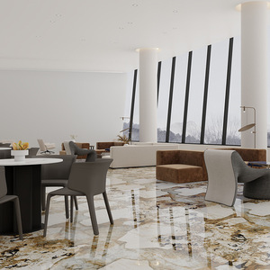 <span class=keywords><strong>2025</strong></span> Hot Phong cách sang trọng gạch men cho phòng khách phòng ăn biệt thự sàn và phòng tắm ốp tường - Product Image 1