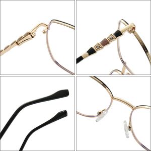 2025 New Style Brand Designer Cat Eye Optical <strong>Frames</strong> For Women Anti Blue Light Diamond Eyeglasses <strong>Frames</strong> - Product Image 3