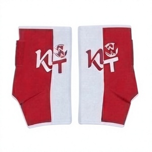 Soporte de Tobillo KLTW INT'L Rojo y Blanco, Neopreno Transpirable, Ajustable, Unisex, Protección Básica para Entrenamiento - Product Image 1