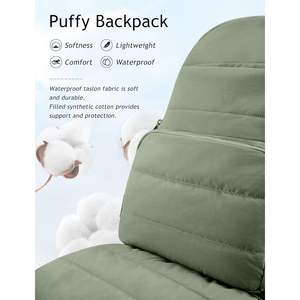 Mochila de Viaje Uselike para Portátil de 15.6 Pulgadas, Resistente al Agua, Acolchada, para la Universidad, para Mujer, Mochila de Trabajo con Forro de Poliéster, 27L - Product Image 4