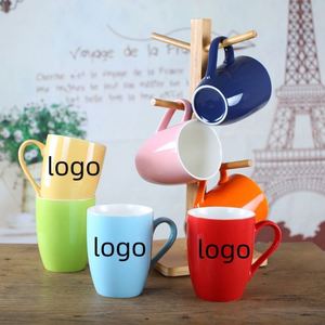 Mug à café en céramique, adapté aux boissons froides, passe au lave-vaisselle et au micro-ondes, tasse en porcelaine pour thé, latte, mocha chaud - Product Image 1