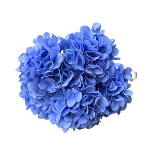 Hortensia decoración de flores artificiales ramo bordado sala de estar decoración Flor de seda decoración de flores - Product Image 4