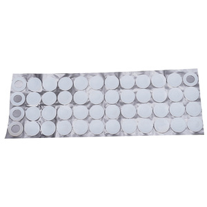 Feuille de silicone Tong Sheng 10*25 blanche, coussin d'étanchéité antidérapant, matériau amortissant antichoc, patin adhésif en EVA - Product Image 1