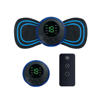 Masseur électronique à impulsions, mini masseur pour le dos, les épaules et le cou, appareil de massage corporel intelligent, soulagement de la douleur au cou, masseur de cou en forme de papillon