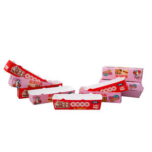 Cajas de Papel para Alimentos Biodegradables y Reciclables, Color Fijo, Reutilizables, para Hot Dogs, Venta al Por Mayor OEM - Product Image 2