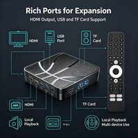 Boîtier TV Android 12 H618, 2 Go de RAM, 16 Go de ROM, 6K Ultra HD, double bande 2,4G 5G WiFi, lecteur multimédia intelligent