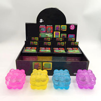 Jouets anti-stress souple en vrac OEM/ODM en forme de raisin aux couleurs vives avec rebond lent pour le jeu sensoriel par compression