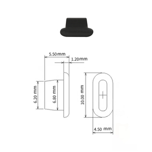 Adaptés aux ports de charge des téléphones mobiles Apple 14/13/<span class=keywords><strong>12</strong></span>/11, bouchons anti-poussière en silicone pour interface <span class=keywords><strong>Lightning</strong></span> <span class=keywords><strong>iPhone</strong></span>, étanches à la poussière et à l'eau - Product Image 6