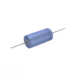 Condensateur original à trous traversants CAP ALUM 15UF 12V AXIAL TH 15 uF NLW15-12 - Product Image 1