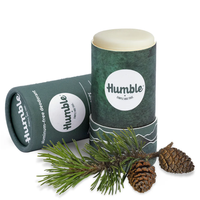 Emballage de baume à lèvres cylindrique en carton naturel Baume à lèvres fait à la main Pâte solide Boîte ronde en carton Contenant rond en papier pour bâton à lèvres