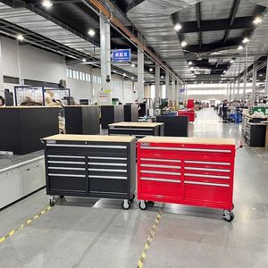 Heavy Duty Multifunctional Rolling <b>Tool</b> Cart with Drawers for Salon Industrial and Workshop Storage Use - Product Image 3