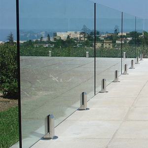 في من الفولاذ المقاوم للصدأ حنفية مقاومة للصدأ ضد الصدأ مقاومة للتآكل مشبك زجاجي مقاوم للماء شرفة خارجية درابزين درابزين للفناء - Product Image 3