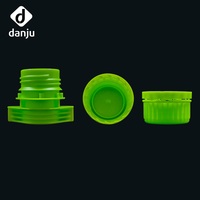 Bouchon à vis en PP écologique de 22 mm, disponible en plusieurs spécifications et couleurs personnalisées, pour sachets de recharge de liquides de soins personnels