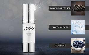 Private Label 30ML <span class=keywords><strong>Re</strong></span>-texturiza reparos elevadores e Plumps com ácido hialurônico avançado reparo Black Caviar Serum para toda a pele - Product Image 2
