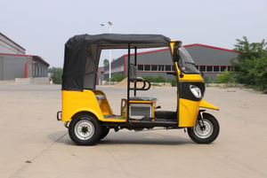 Tricycle adulte Tuk Tuk <span class=keywords><strong>Taxi</strong></span> à carrosserie fermée, cargo motorisé, 4 places - Product Image 3