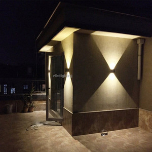 Lampada da <span class=keywords><strong>Parete</strong></span> per Esterni di Alta Qualità 2700K 3000K a LED con Luce Up and Down per Giardino, Strada e Portico - Product Image 5