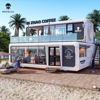 Capsule Spatiale Modulaire Préfabriquée Moderne Étanche à 2 Étages Empilable pour Magasins Commerciaux – Vente en Gros