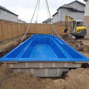 Villa préfabriquée en fibre de verre, piscine de luxe pour enfants, résistante aux UV, durable, facile à installer, rectangulaire, sur mesure - Product Image 6