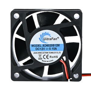 พัดลมแบบแกน DC รุ่น UitraFan XD6020 12V ไฟฟ้า เสียงเบา ปริมาณลมสูง ใบพัดพลาสติก ติดผนัง ระบายความร้อน ODM OEM สำหรับอุตสาหกรรมความงาม - Product Image 1