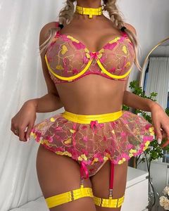 X2199 Venta de Fábrica, Lencería Sexy Transparente, Babydoll, Conjuntos de Brasier y Panty Sexys para Mujer, <span class=keywords><strong>Ropa</strong></span> <span class=keywords><strong>Interior</strong></span> para Chicas Bonitas - Product Image 6