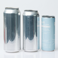 Ventes chaudes 250ml 350ml 355ml 500ml 8.4oz 12oz 16oz Boîtes en aluminium personnalisées en aluminium pour bière et boissons gazeuses