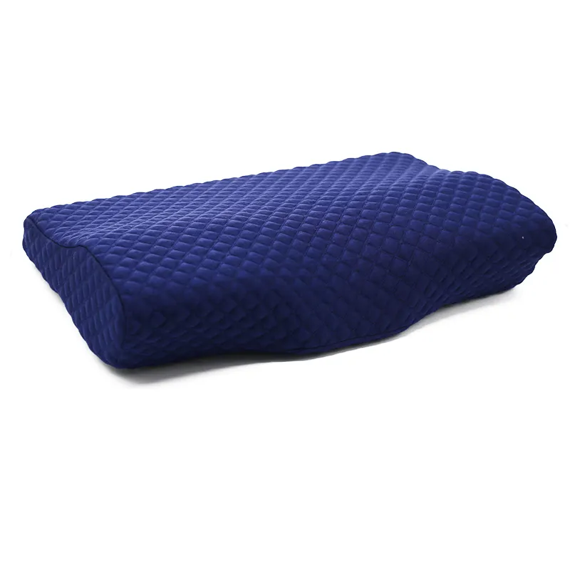 Cervical Neck Support Pain Relief Contour Anti Snore Bed Almohadas Kissen Orthopedic Memory Foam Butterfly Neck Pillow 40 ISO