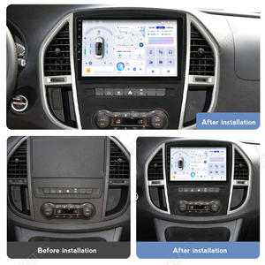Lecteur DVD de voiture multimédia MEKEDE Android 15 8 cœurs IPS pour Mercedes Benz Vito 3 W447 2014-2020 BT WIFI Radio Stéréo <span class=keywords><strong>GPS</strong></span> - Product Image 2