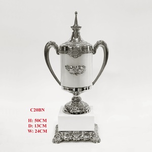 Precio al por mayor Premio de competición deportiva Big Golf Cricket Fútbol Trofeo de fútbol Gran oferta Premios Nuevo diseño <span class=keywords><strong>Copa</strong></span> de trofeo de metal - Product Image 1