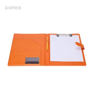 Chuyên nghiệp padfolio đa chức năng PU danh mục đầu tư chất kết dính với clipboard phỏng vấn tiếp tục thư mục tài liệu pháp lý - Product Image 2