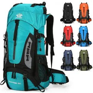 60l 6 estilo caminhadas mochila ao ar livre saco impermeável camping para viagens ao ar livre produto saco